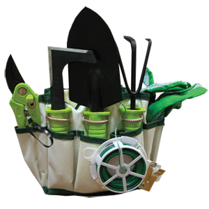 Набор садового инвентаря 7 предметов в сумочке ― МКМ-Столица Все для сада и огорода